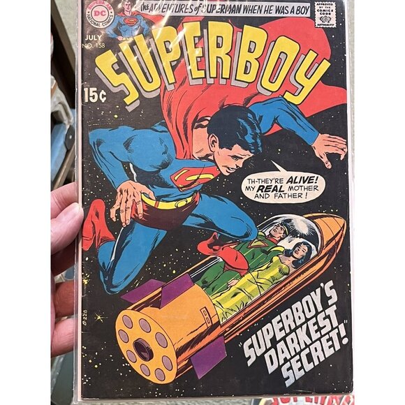 4 SUPERBOY VF Comic Lot 1960 Mighty Boy #85 To 1969 Neal Adams #158, #160, # 161 - Picture 5 of 10